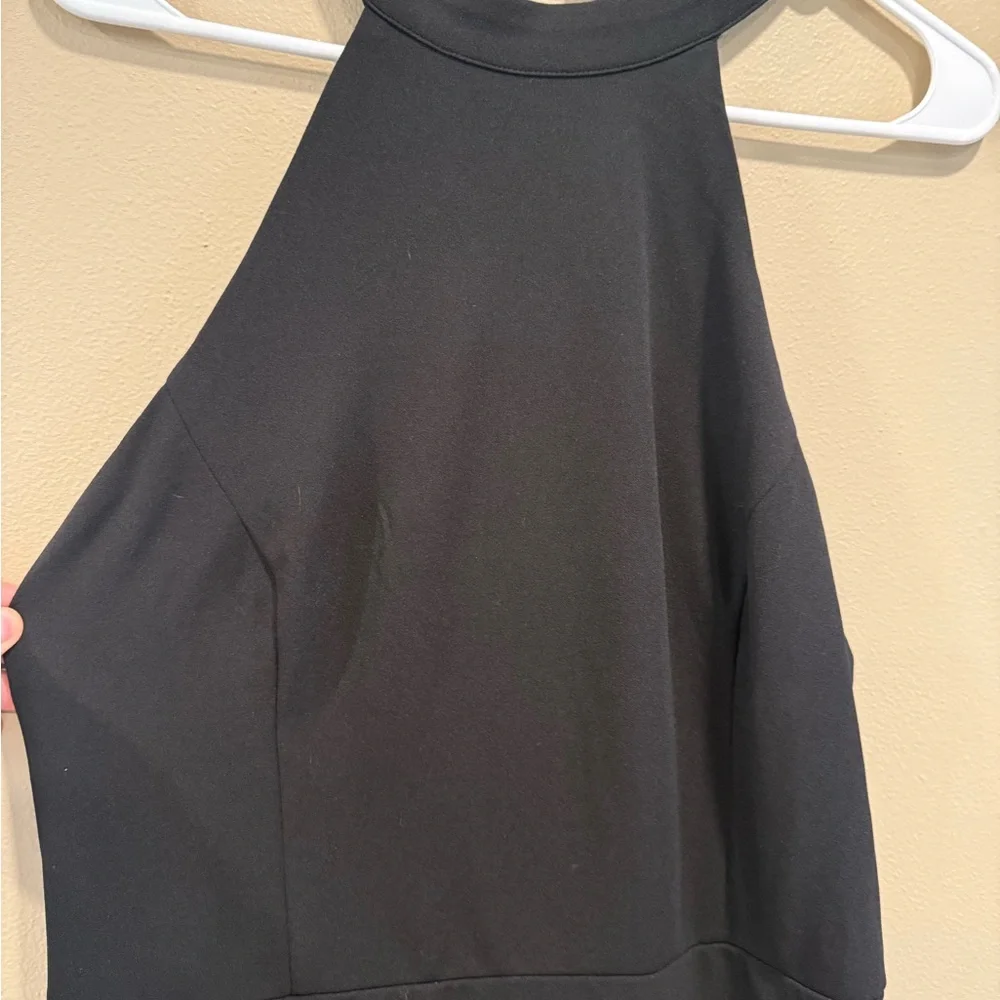 Lulu's Black strapped  Maxi Dress - Picture 3 of 8